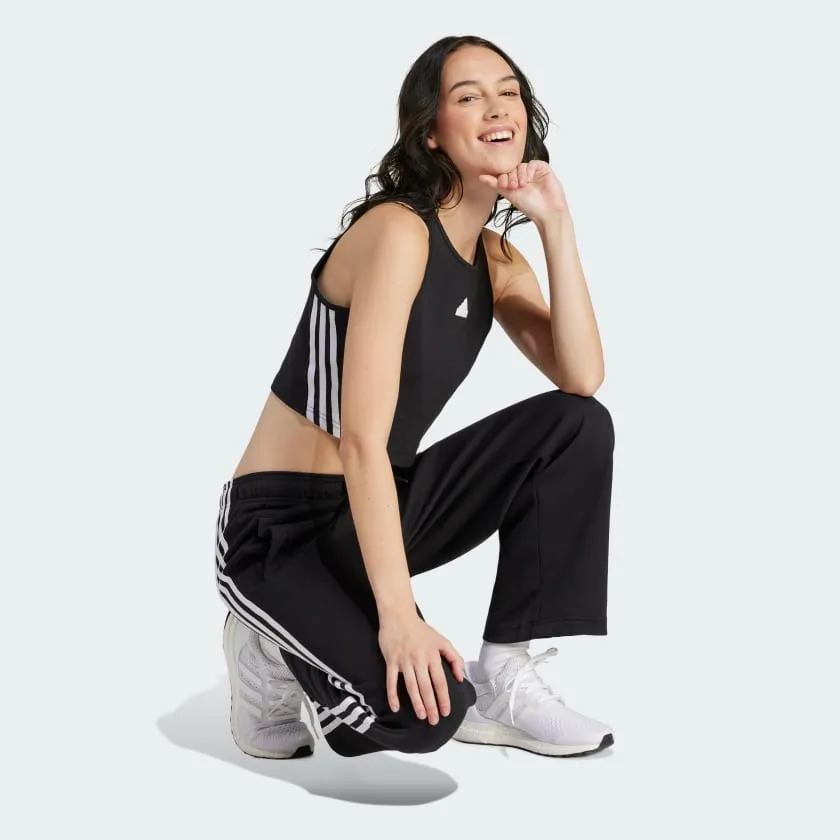 ADIDAS WOMEN'S FUTURE ICONS 3-STRIPE BLACK TANK