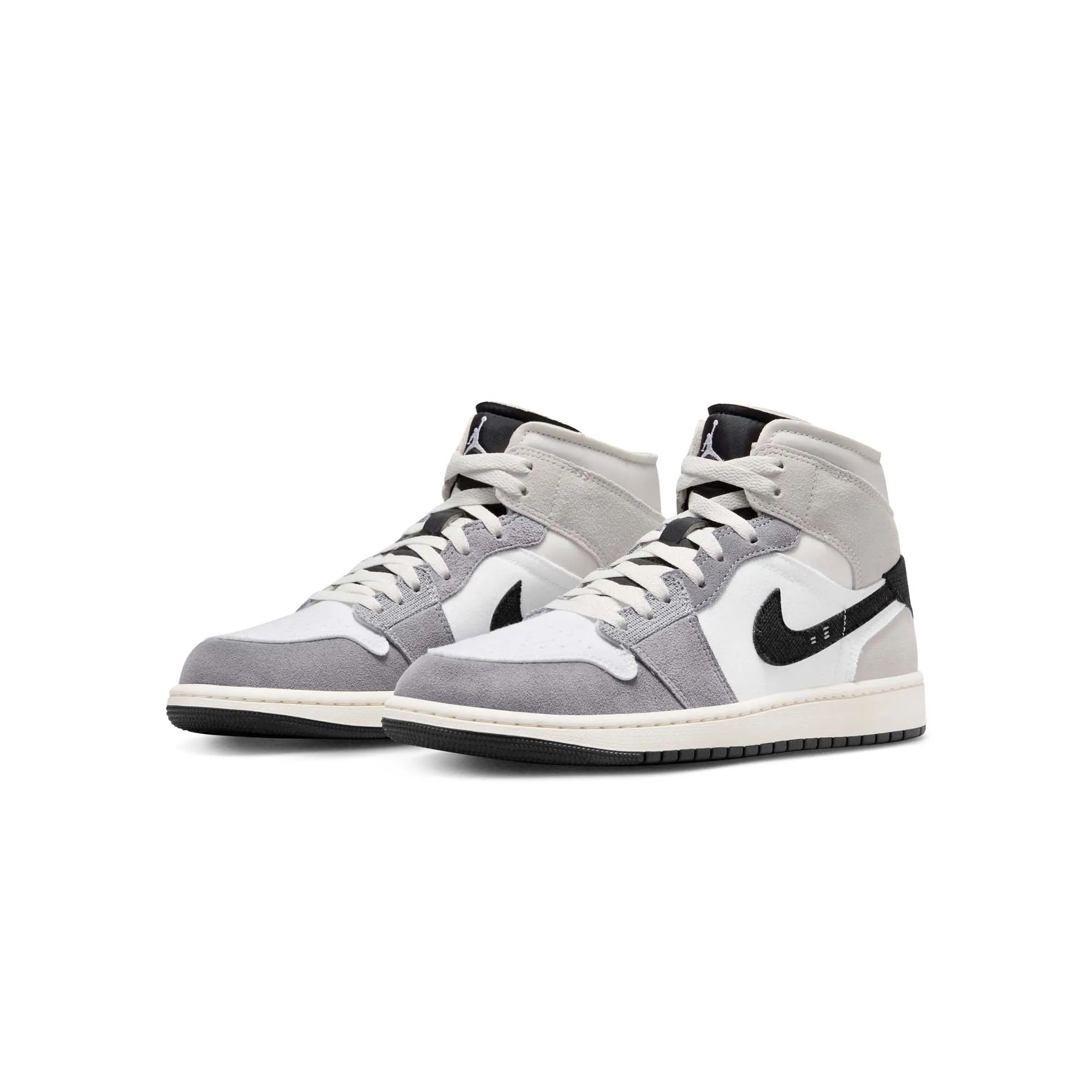 Air Jordan 1 Mens Mid SE Craft Shoes