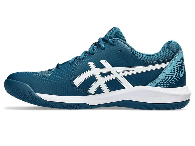 Asics Mens Gel Dedicate 8 (Hardcourt) Tennis Shoe - Restful Teal/White