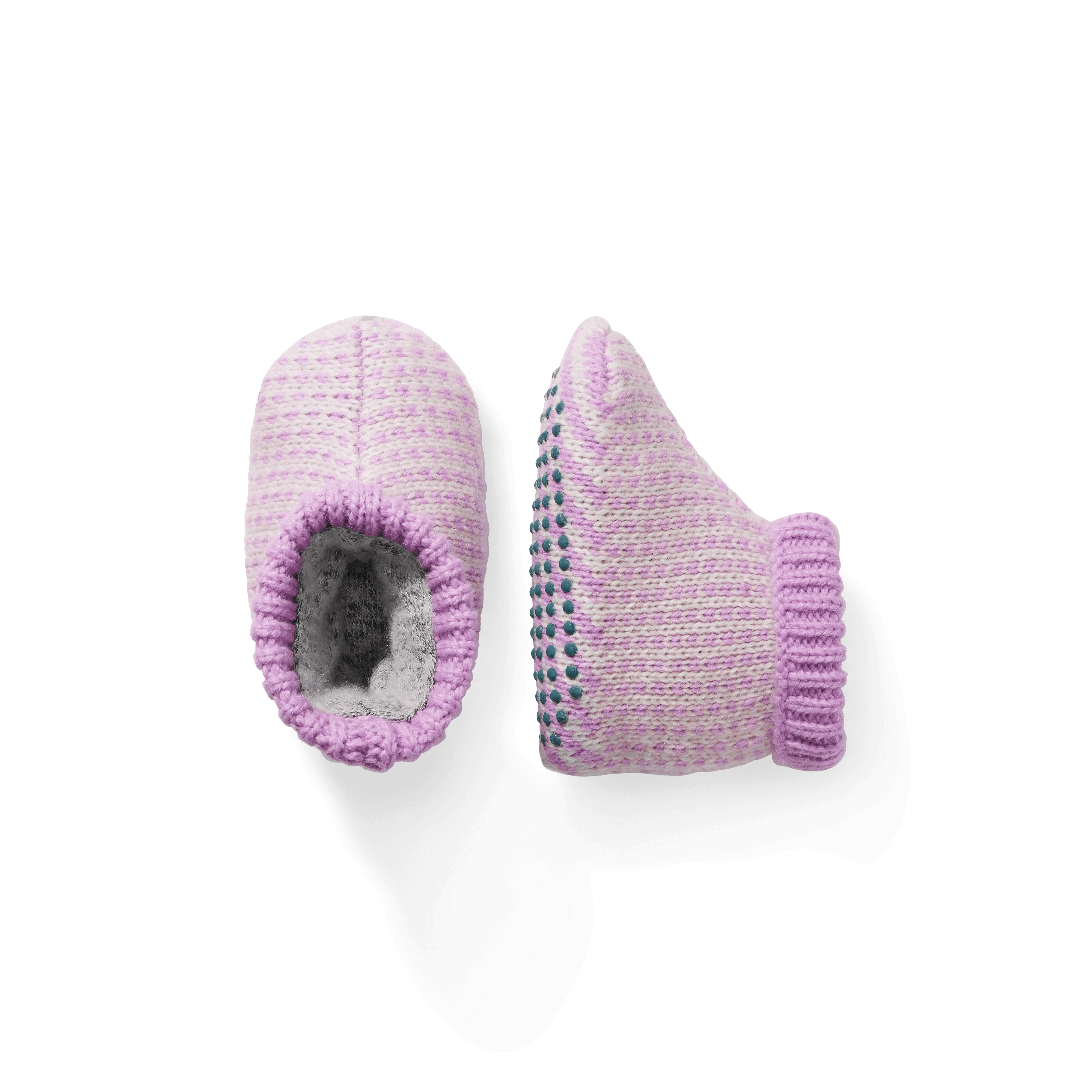 Baby Gripper Slipper Birdseye - Double Cushion