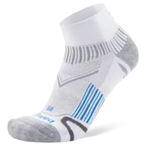 Balega Unisex Enduro Qtr White/Grey/Blue