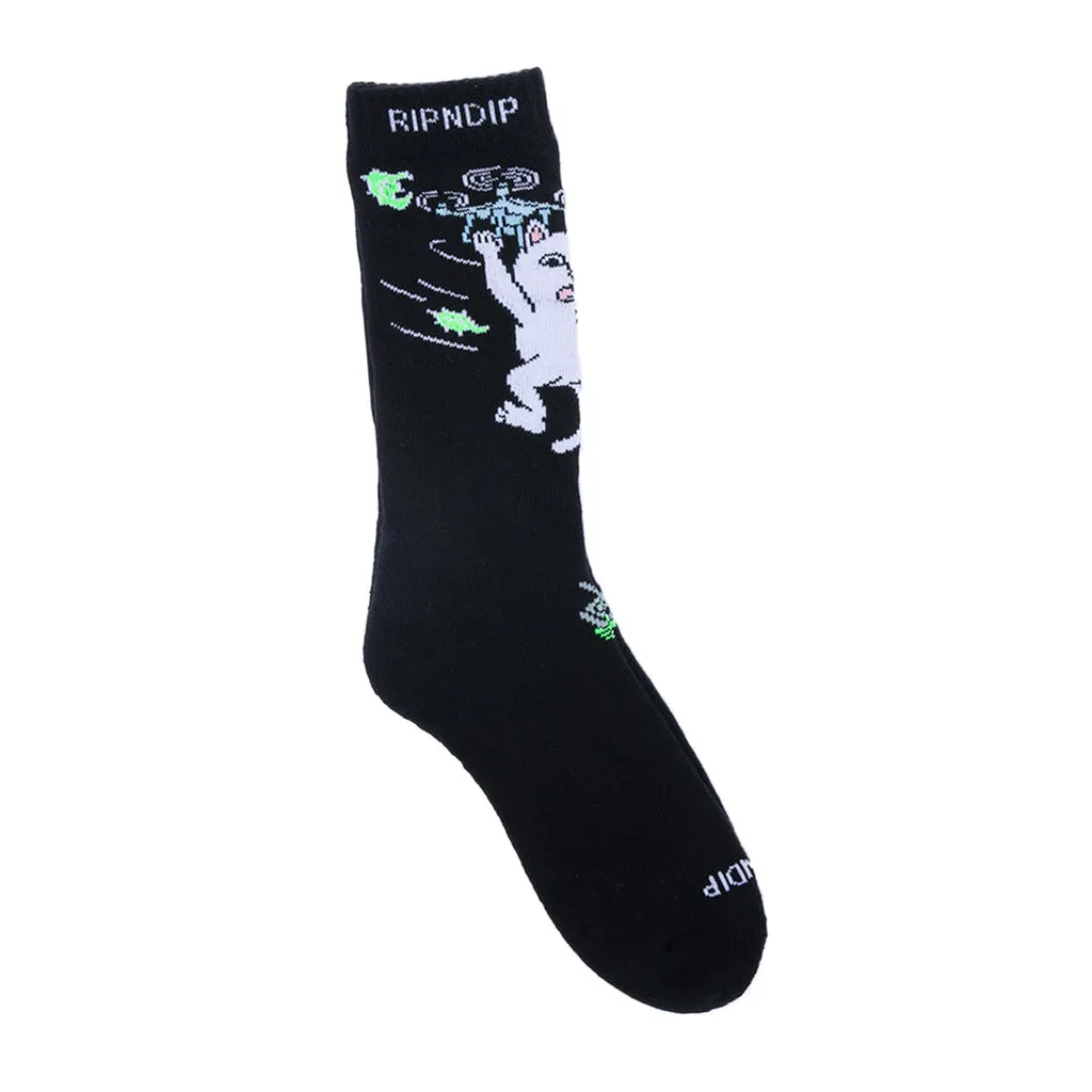 Bye Bye Socks (Black)