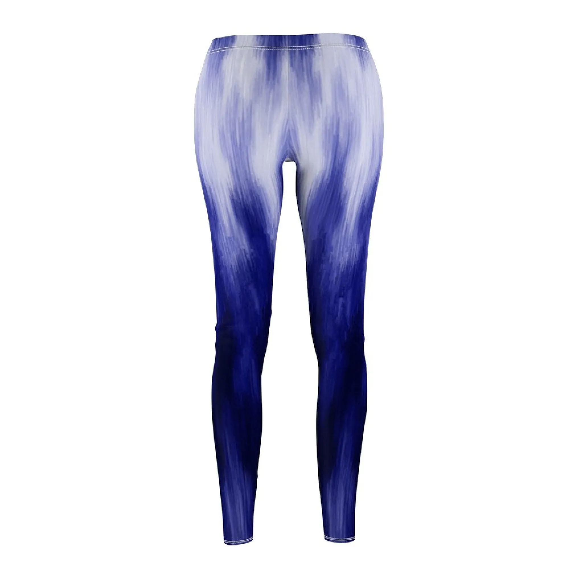 Bynelo Tie Dye Ocean Blue Casual Leggings