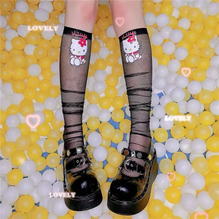 CUTE “HELLO KITTY” SOCKS BY45555