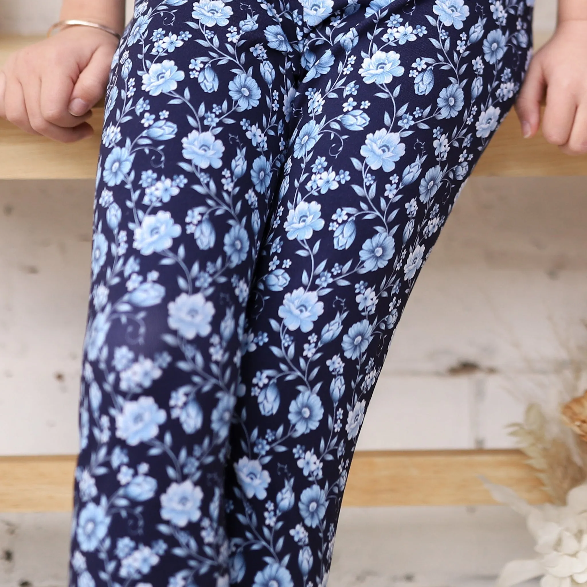 Floral Leggings - Cleo