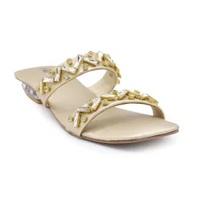 Golden Fancy Slipper 042073