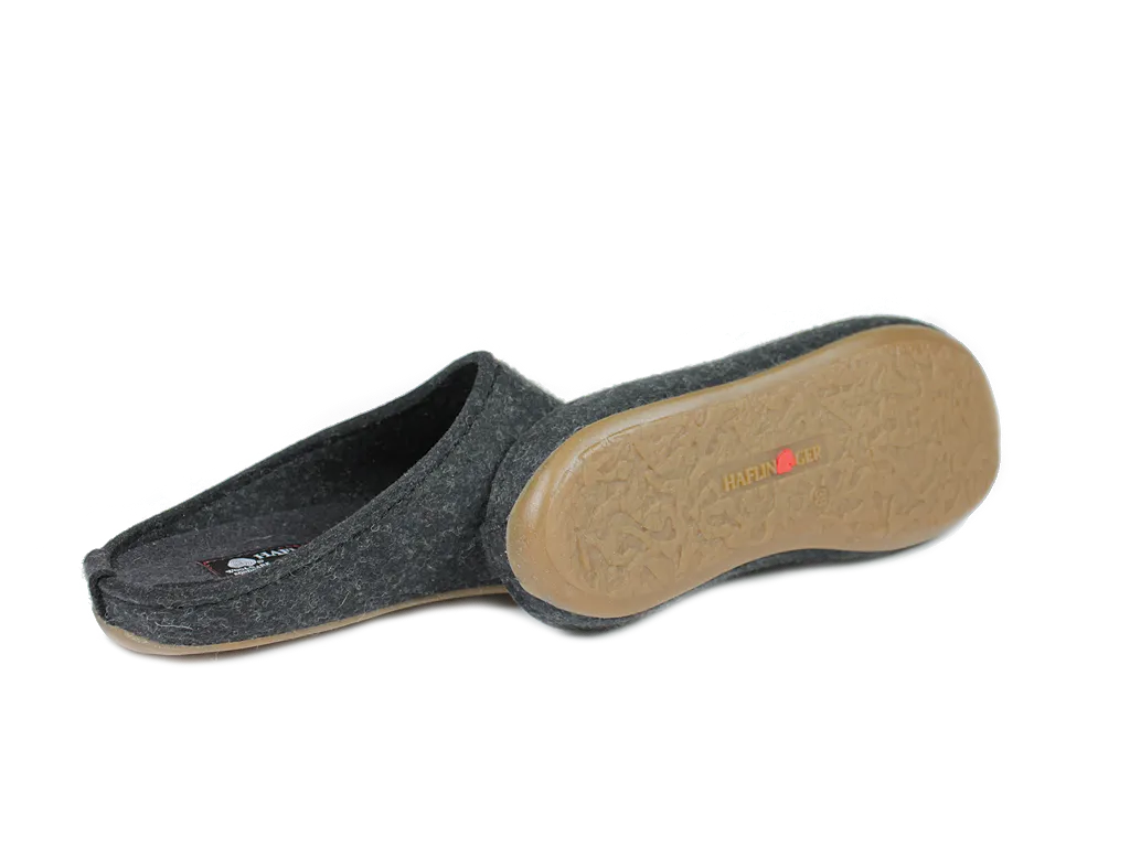 Haflinger Slippers Everest Fundus Graphite