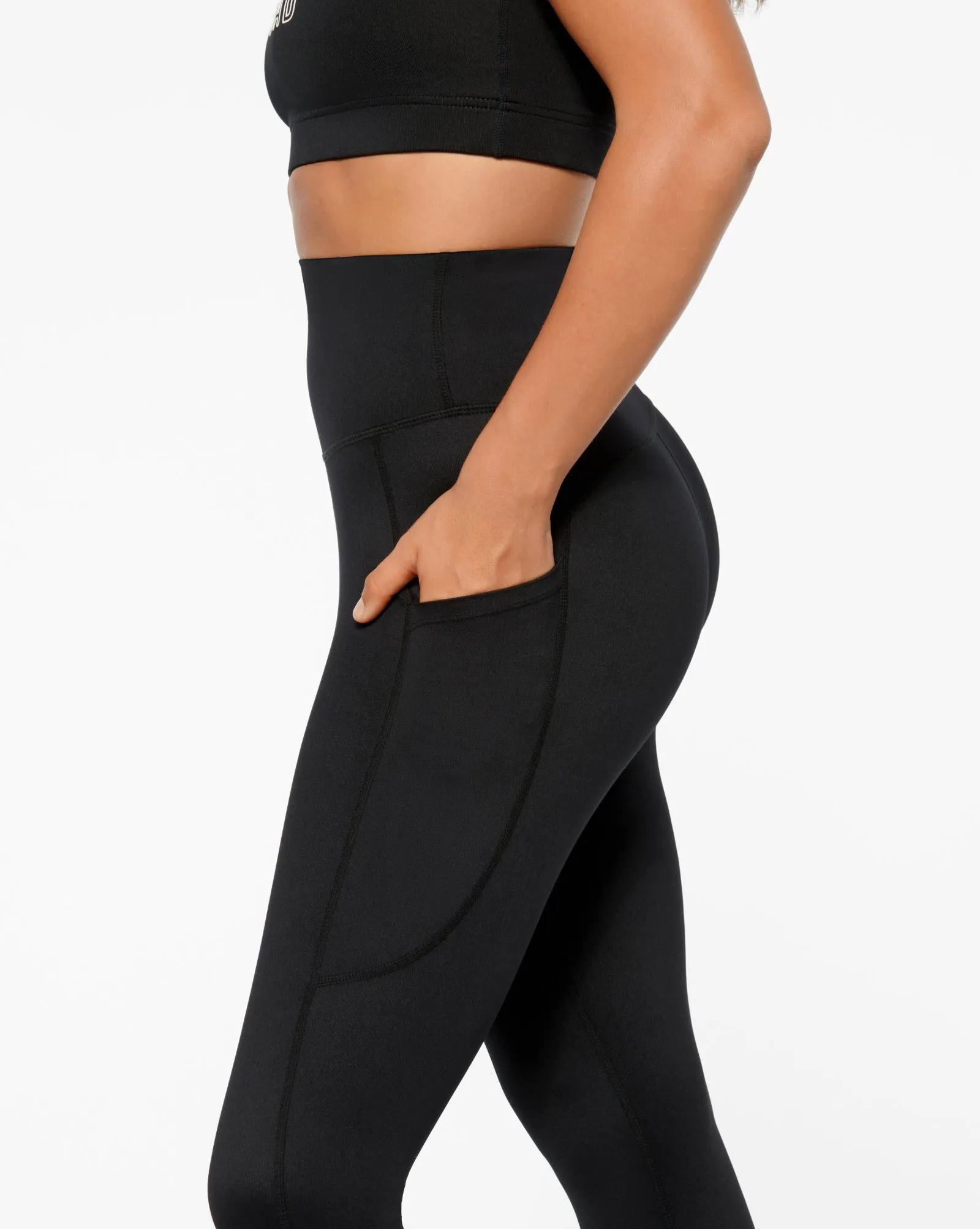 HARLEM SUPER HIGH WAIST ANKLE BITER POCKET LEGGING