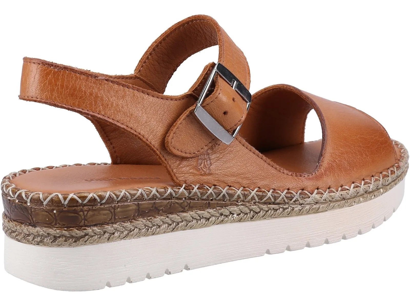 Hush Puppies Stacey Womens Leather Buckle Fastening Sandal