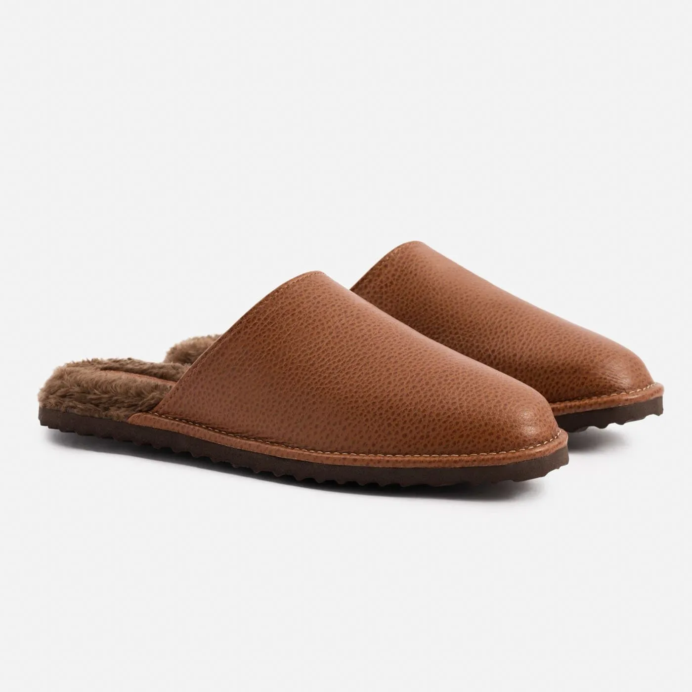 Jones Slippers - Pebbled - Men's