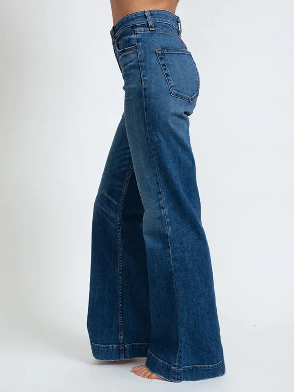 Juniper Wide Leg in Auburn