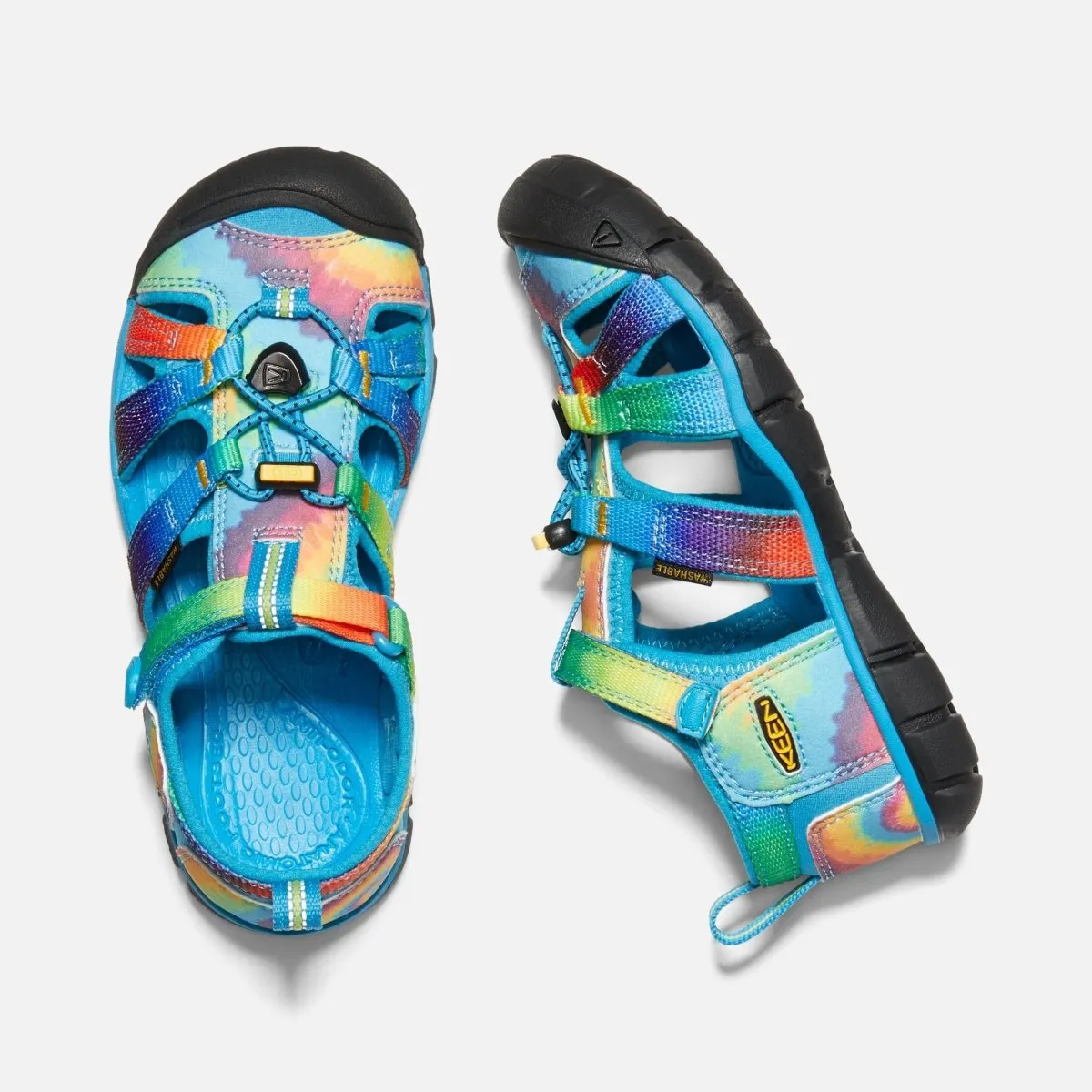 Keen Girl's Seacamp II CNX Tye Dye (Sizes 8-13)