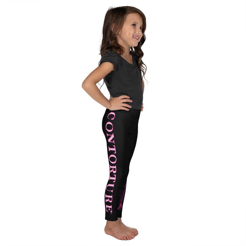 Kids CONTORTURE Leggings: Hot Pink