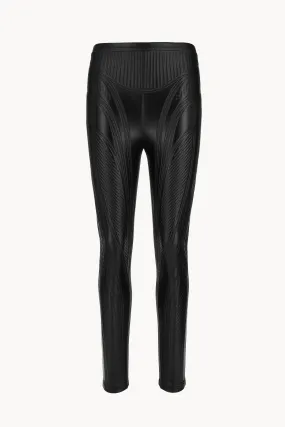 Leggings Glossy in Schwarz