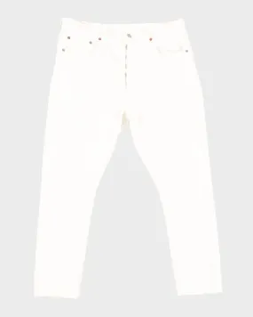 Levi's Big E Re-Pro White Jeans - W34 L28