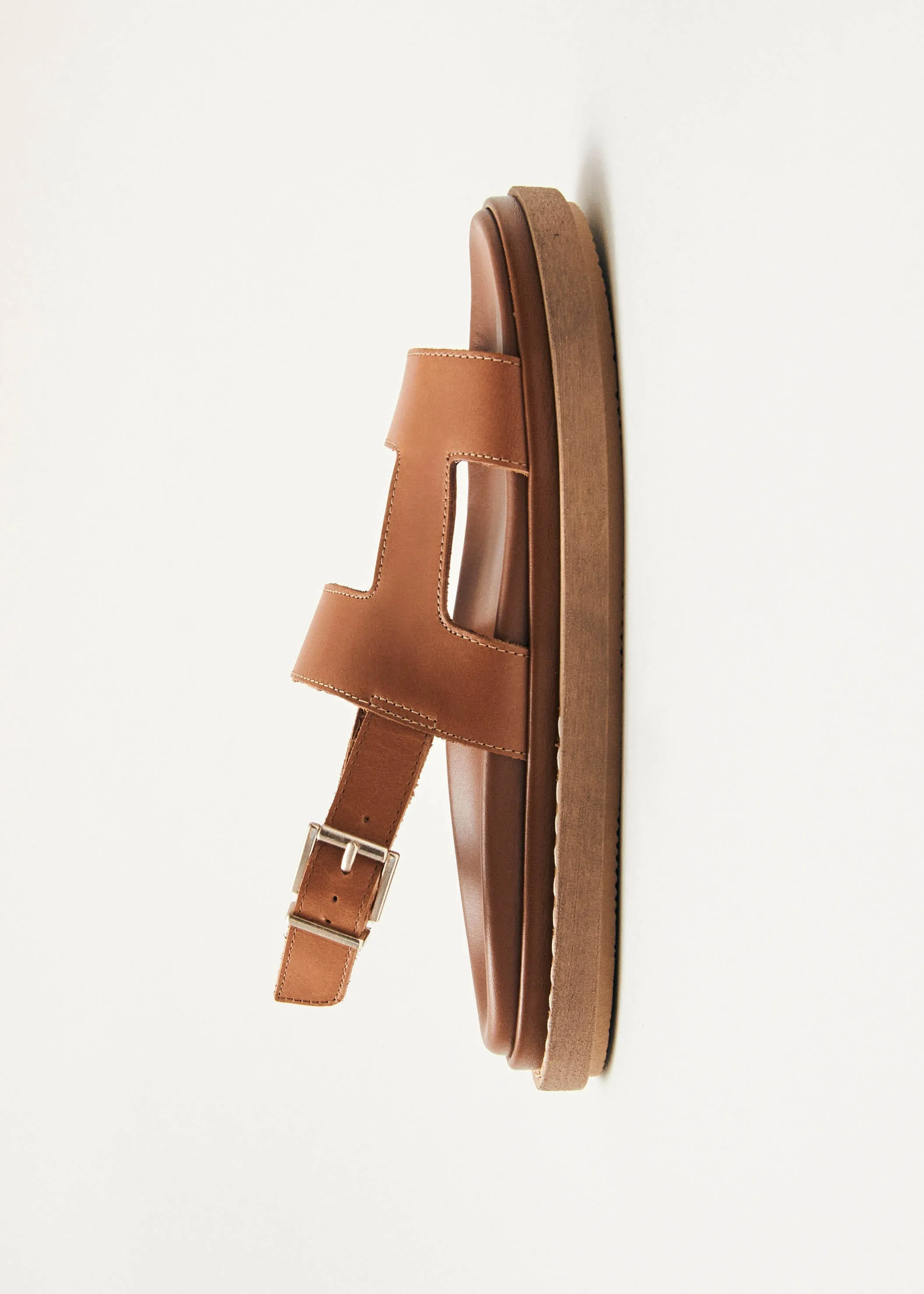 Lorelei Tan Leather Sandals