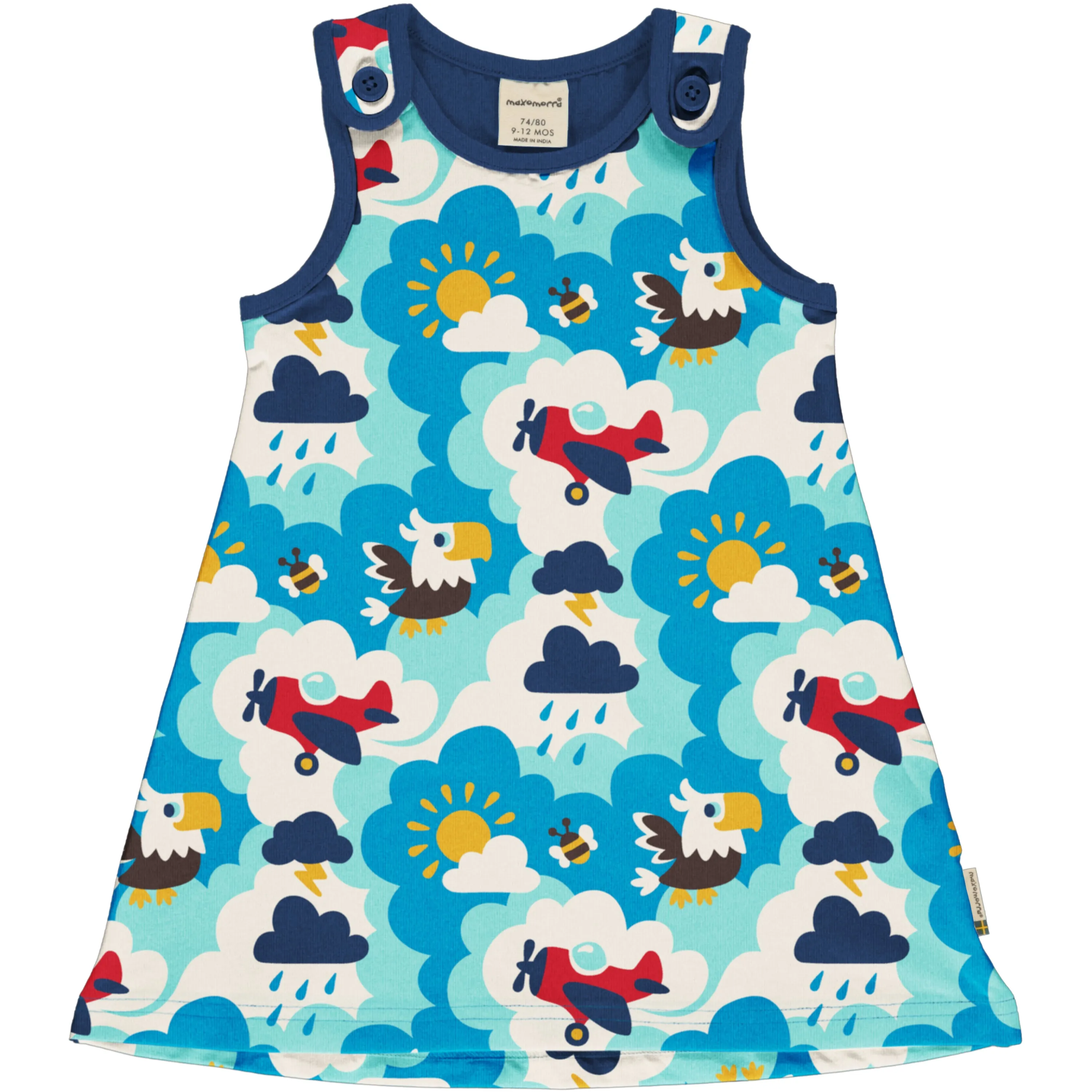 Maxomorra Sky Playdress