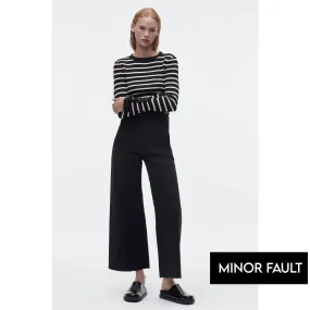 (Minor Fault) High Rise Wide Leg Jeans