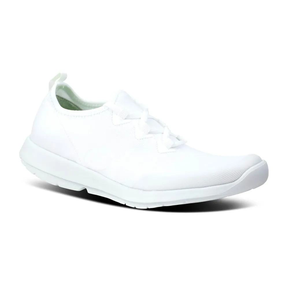 Oofos Women's OOmg Sport LS Low Shoe - White