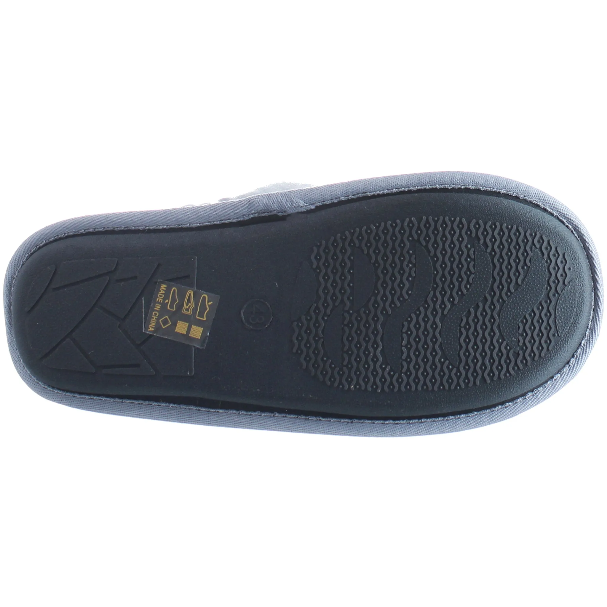 Penguin Dream Mule Grey Mens Slippers