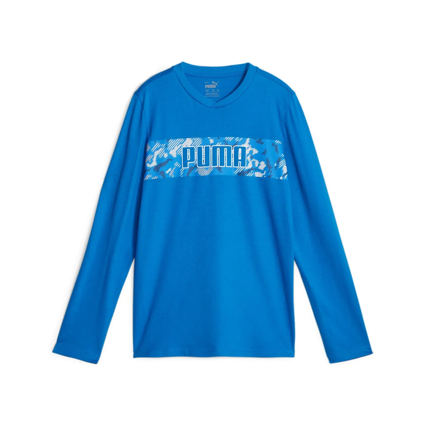 Puma Active Sport boy's long sleeve t-shirt 676287-47 light blue