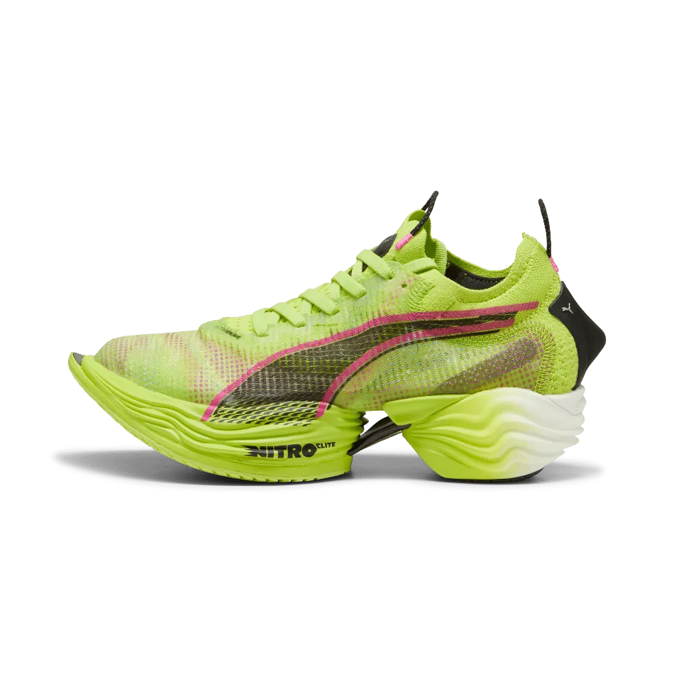 Puma FAST-R Nitro Elite 2 Psychedelic Rush  Women's  Running Shoes SS24 Lime Pow-Puma Black-Poison Pink