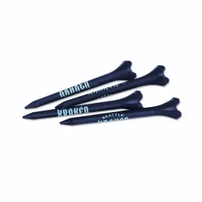 Seattle Kraken 40 Pack Golf Tees