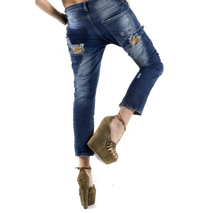 Sexy Woman Jeans Donna