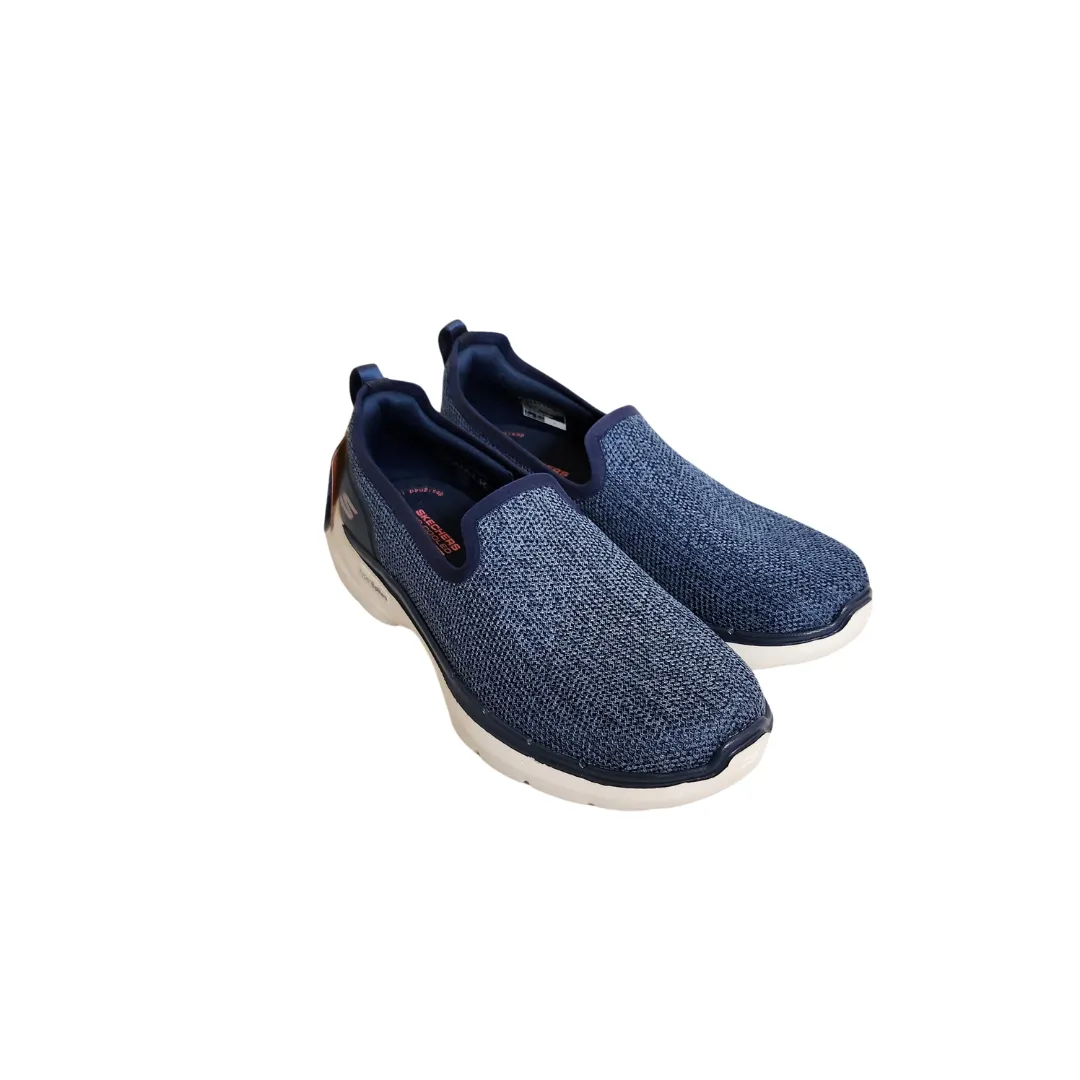 Sketchers Blue Go Walk 6 Slip On Shoes | Brand New |