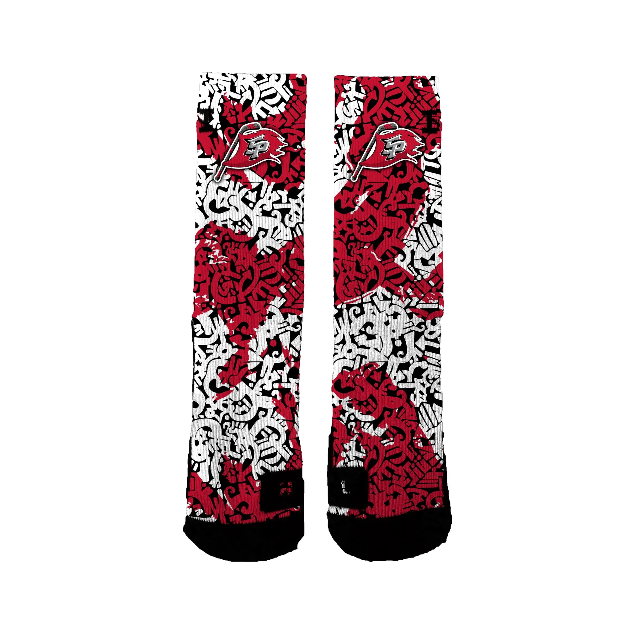 South Pittsburgh Rebellion Tiki 2 Socks