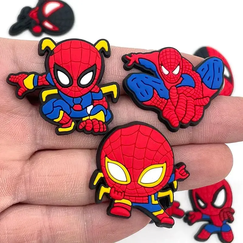 Spider Croc Jibs - 13Pc Superhero Charms