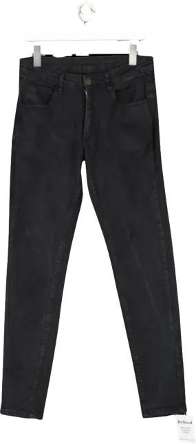 Tailored Athlete Black Premium Stretch Jeans W34