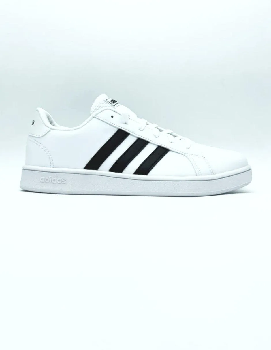 Tenis Adidas Grand Court Para Dama Blanco/Negro