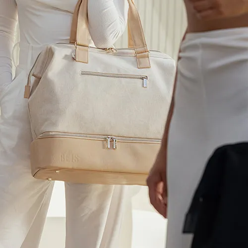 The Mini Weekender in Beige