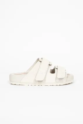 Uji VL Cazador Shearling Sandal Powder