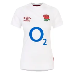 Umbro Junior England Rugby Home Replica Jersey 23/24 - White