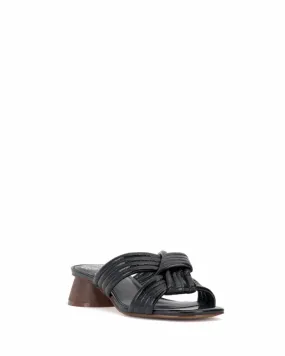 Vince Camuto LOMALA JET BLACK/WATERCOLOR CRINKLE L