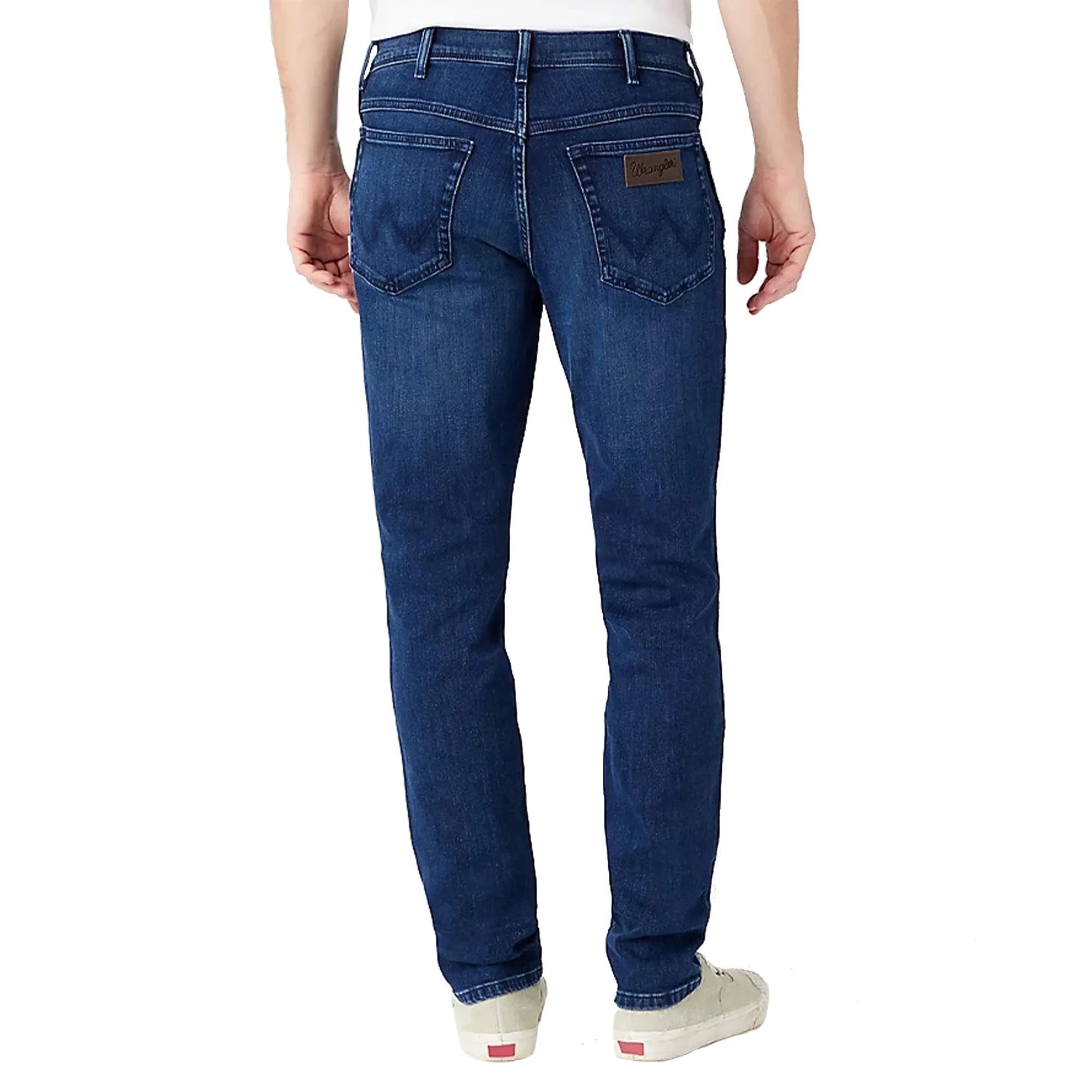 Wrangler Earthwash Jeans - Texas Slim Stretch 'Blue Gambit'